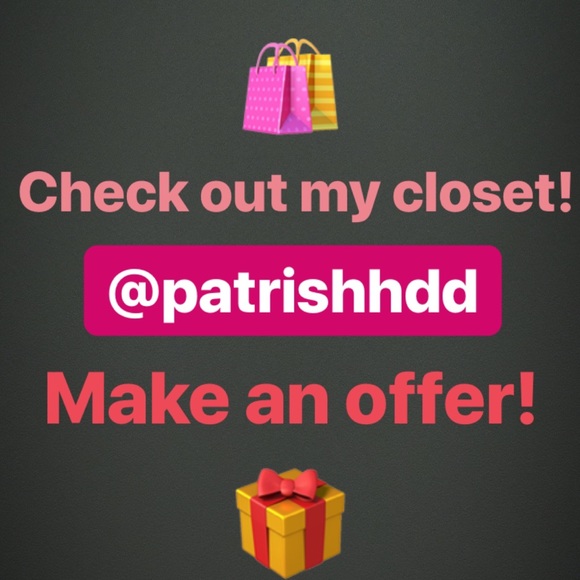 ‼️ SALE! Check out my closet: @patrishhdd 🙏🏻 - Picture 1 of 8